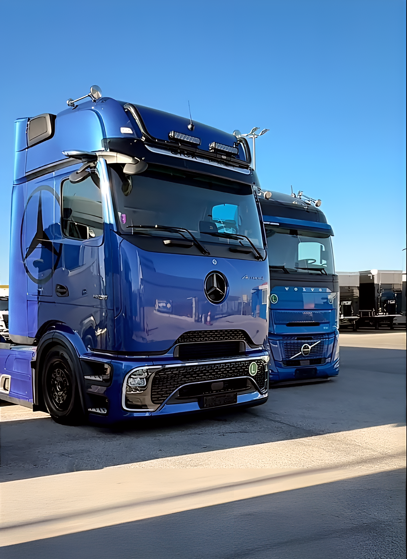 DAS Logistics Mercedes Actros fleet